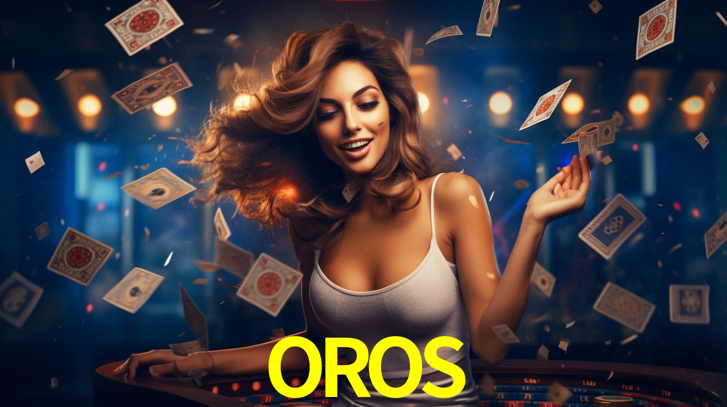 Interfaz de la app móvil OROS en un smartphone moderno
